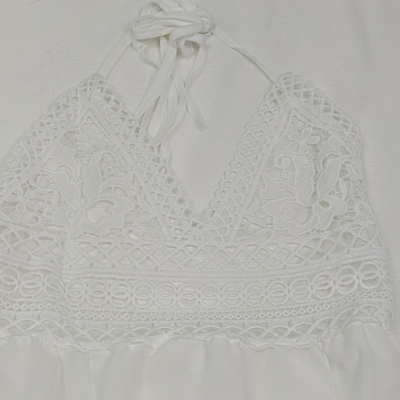 Stunning open back lace top maxi dress - Picture 7 of 8